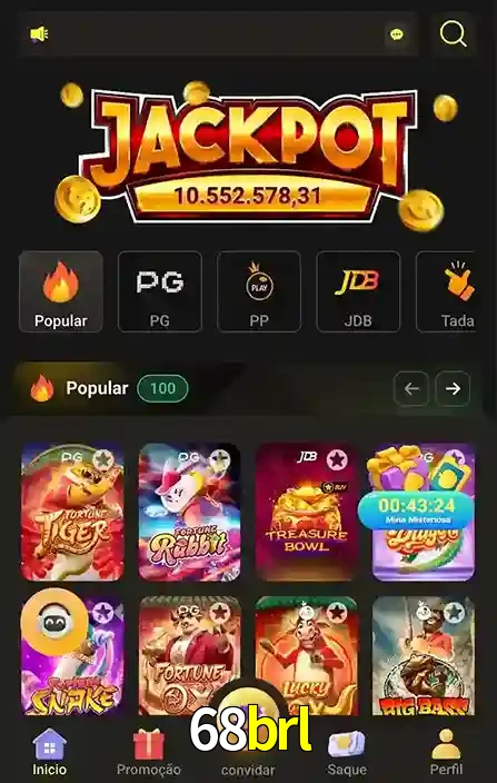 Promoções Especiais no 68brl App